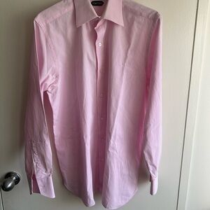 Tom Ford Men's Pink Dress Shirt